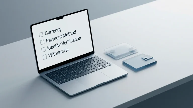 Payment decision flow with currency and verification checks